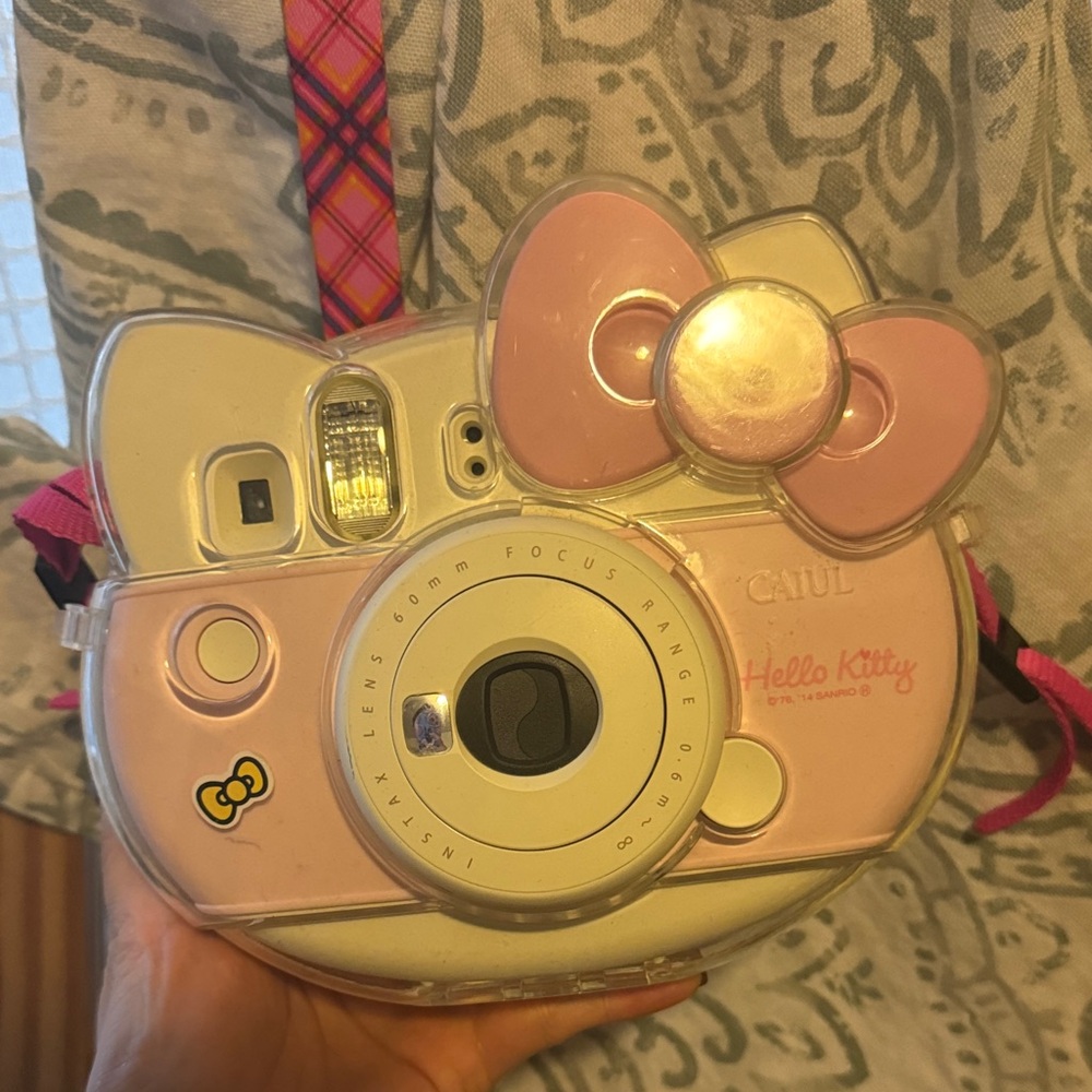 Hello Kitty Pink and Cream Camera